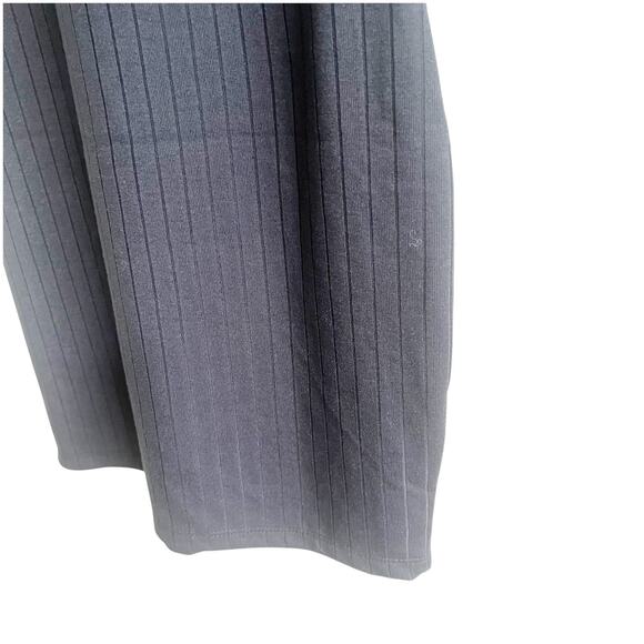 VILA Vipola Black Ribbed Short Sleeve Collard Mini Dress - Sz XS - NWT - Picture 3 of 12